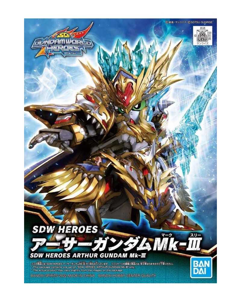SD Gundam World Heroes 18 Arthur Gundam Mk-Ⅲ - Bandai | TanukiNerd.it