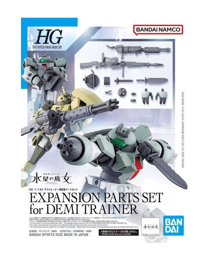 HG The Witch from Mercury 10 Expansion Parts Set for Demi Trainer - Bandai | TanukiNerd.it