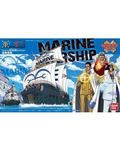 One Piece Marine Warship - Grand Ship Collection 07 - Bandai | TanukiNerd.it