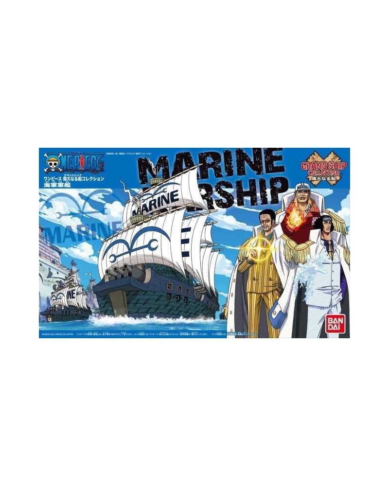 One Piece Marine Warship - Grand Ship Collection 07 - Bandai | TanukiNerd.it