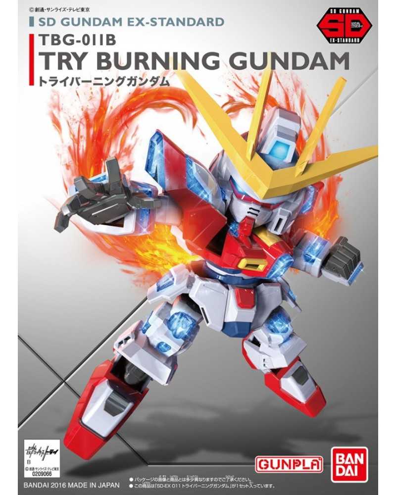 SD Gundam EX-Standard 11 TBG-011B Try Burning Gundam
