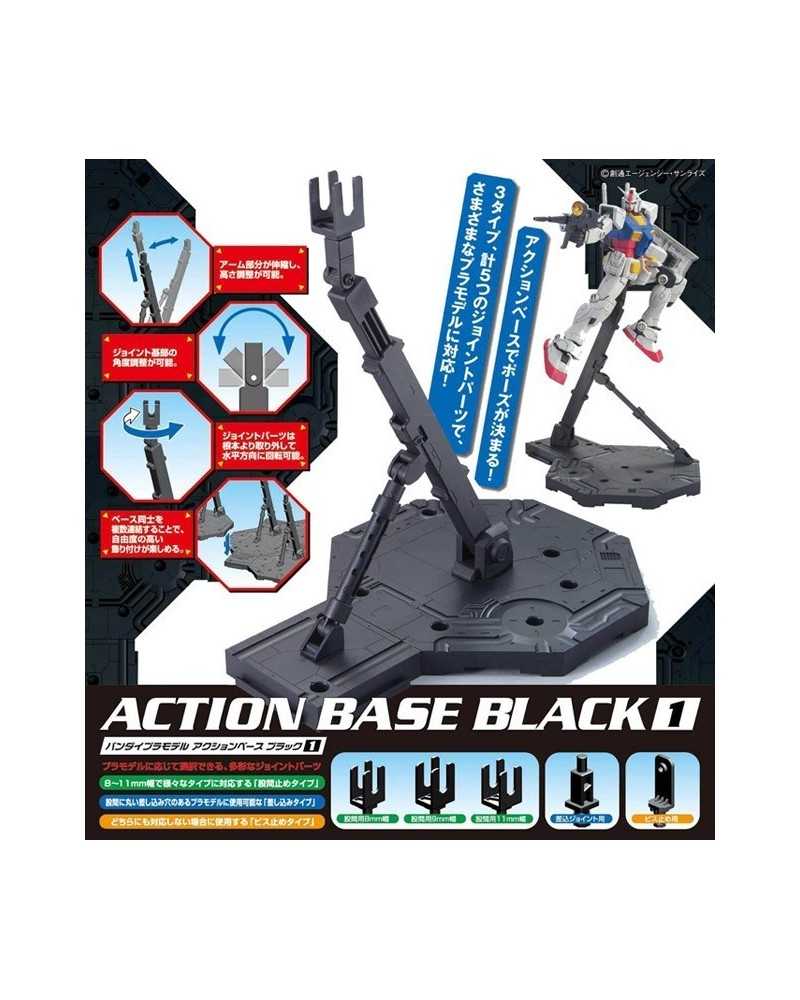 Display Stand Action Base 1 BLACK 1/100