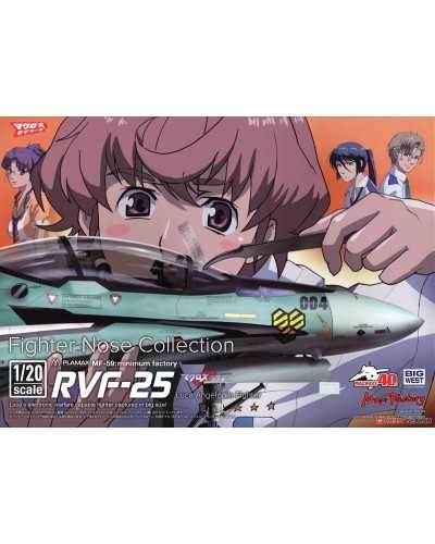 Macross Frontier PLAMAX MF-59: minimum factory Fighter Nose Collection RVF-25 Messiah Valkyrie