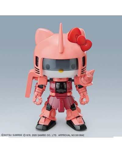SD Gundam Cross Silhouette Zaku II Char Custom/Hello Kitty Set