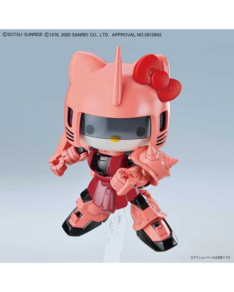 Sd Gundam Cross Silhouette Zaku Ii Char Custom Hello Kitty Set