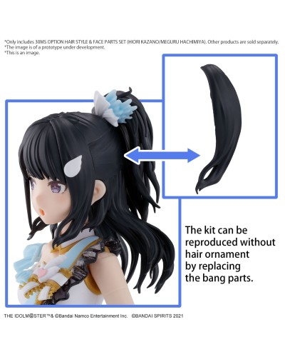 30MS - THE IDOLMASTER - Option Hair Style & Face Parts Set
