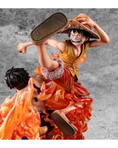 [PREORDER] ONE PIECE - Luffy & Ace "Bond between brothers" - Statue P.O.P. 25cm