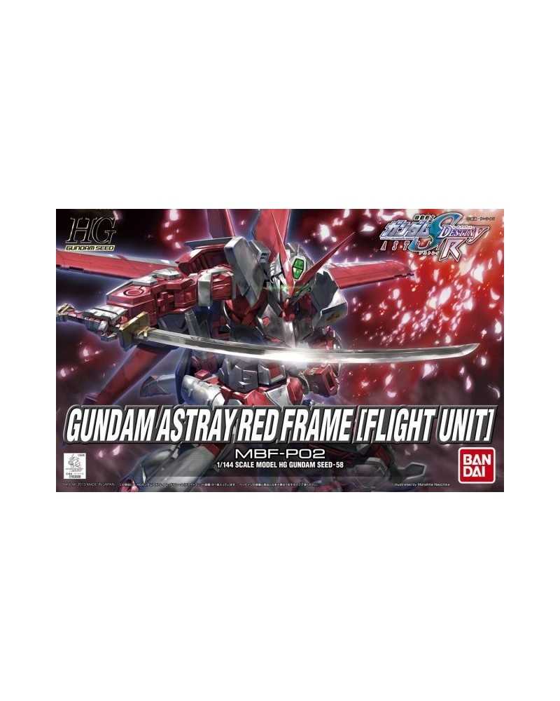 HG SEED 58 MBF-P02 Gundam Astray Red Frame Flight Unit