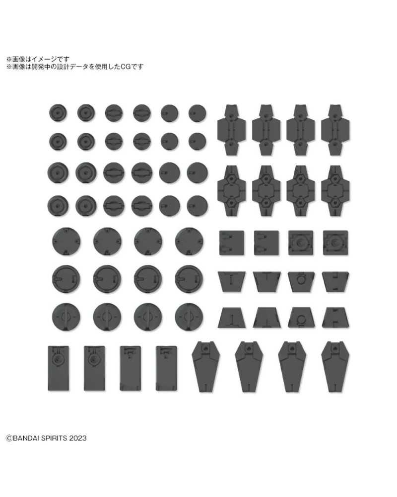 [PREORDER] 30MM - Customize Material (Decoration Parts 1 Gray)