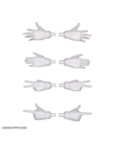 [PREORDER] 30MS Option Hand Parts White and Black