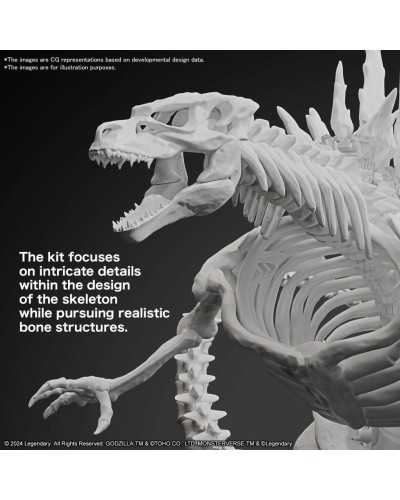 Godzilla Model Kit (Godzilla x Kong: The New - Bandai | TanukiNerd.it