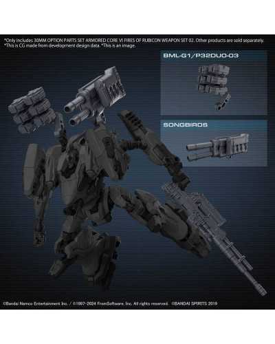 [PREORDER] 30MM Armored Core VI: Fires of Rubicon Weapon Set 02