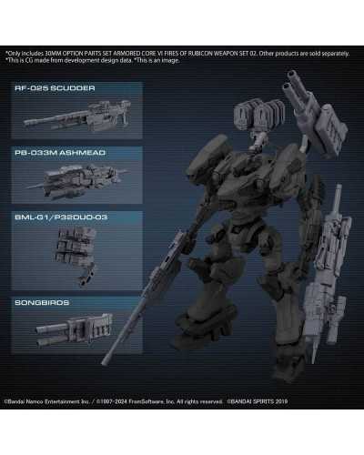 [PREORDER] 30MM Armored Core VI: Fires of Rubicon Weapon Set 02