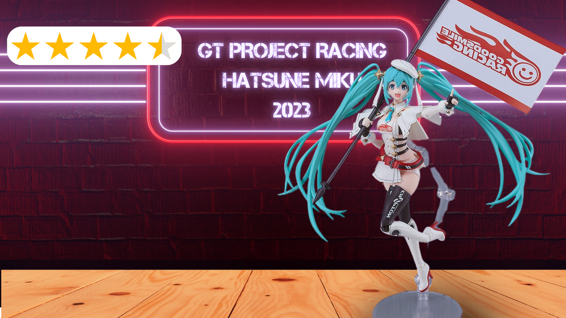 Recensione: Hatsune Miku GT Project Plamatea Plastic Model Kit Racing Miku: 2023 Ver. (15 cm)