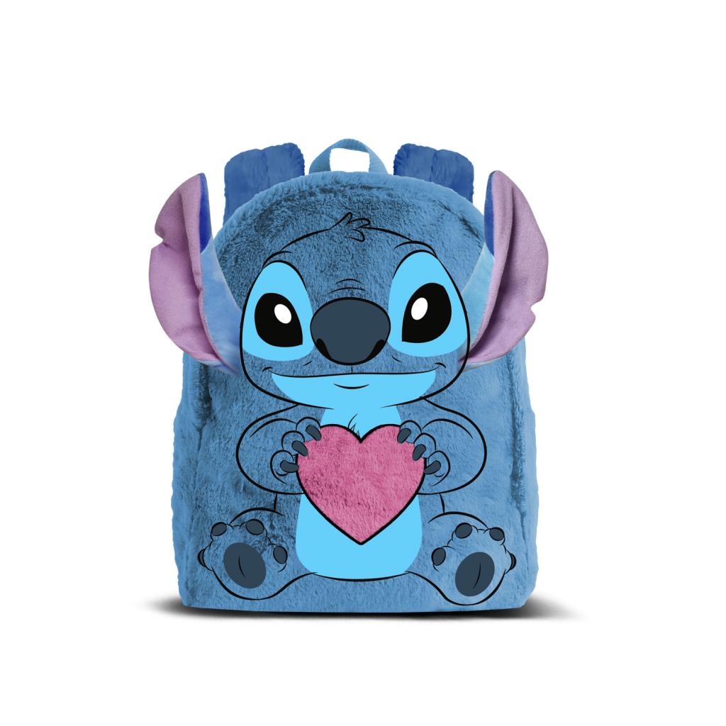 [PREORDER] STITCH - Love - Mini Fur BackPack '25x21x12cm'