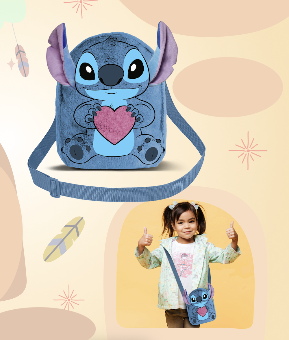 [PREORDER] STITCH - Love - Mini Fur Shoulder Bag '20x15x8cm'