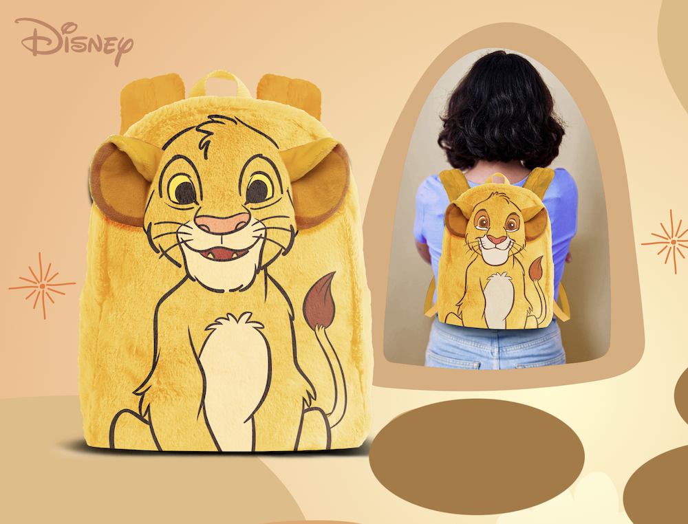 [PREORDER] SIMBA - Mini Fur BackPack '25x21x12cm'
