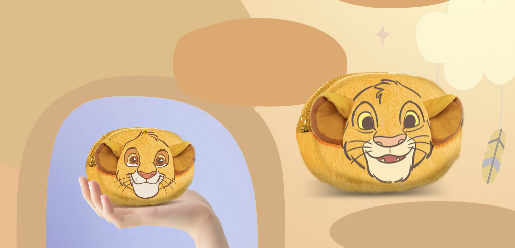 [PREORDER] SIMBA - Heady Fur Coin Purse '12x11x2cm'