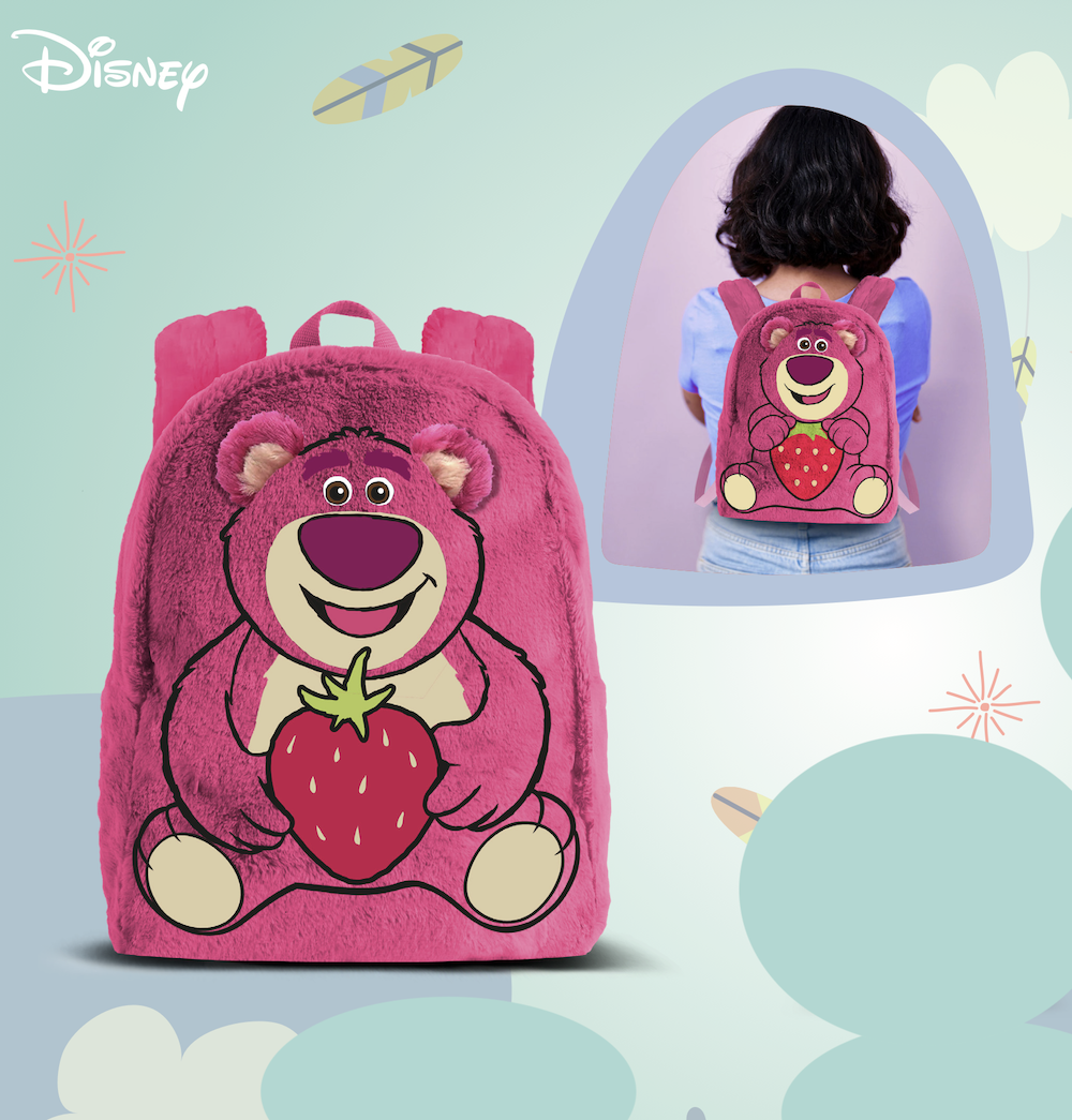 [PREORDER] TOY STORY - Lotso - Mini Fur BackPack '25x21x12cm'