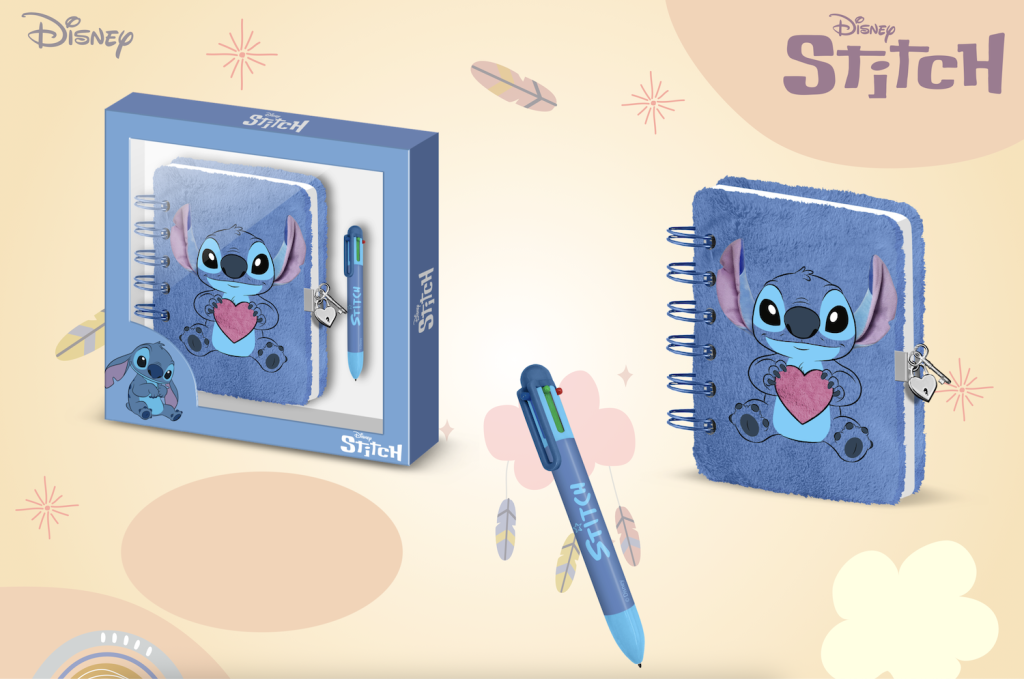 [PREORDER] STITCH - Love - Gift Box - Fur Diary + Pen