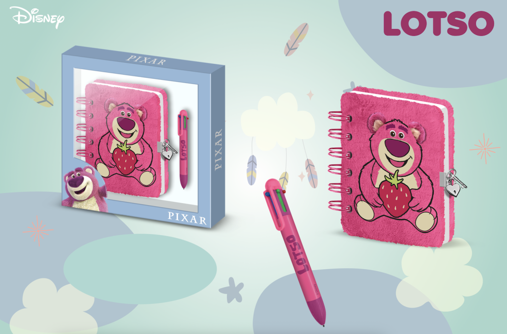 [PREORDER] TOY STORY - Lotso - Gift Box - Fur Diary + Pen