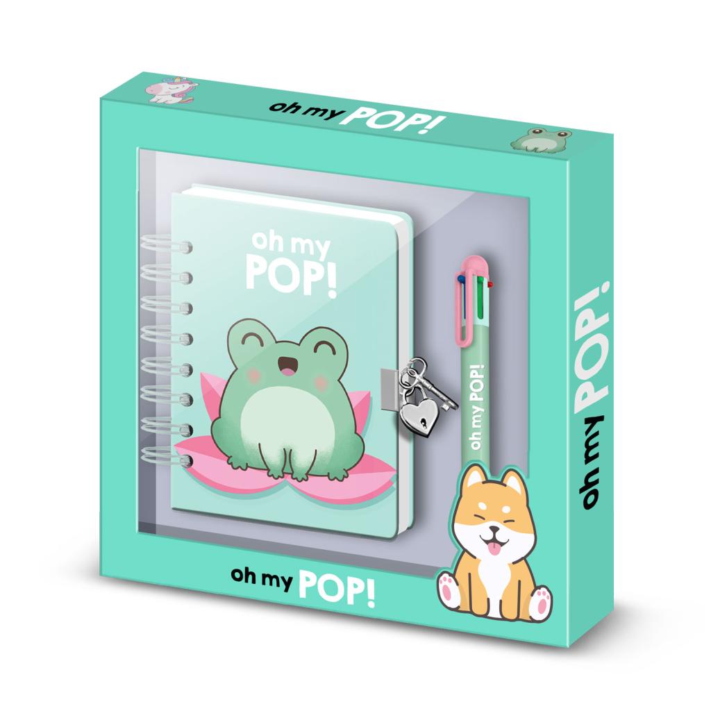 [PREORDER] OH MY POP! - Froggy - Gift Box - Diary + Pen