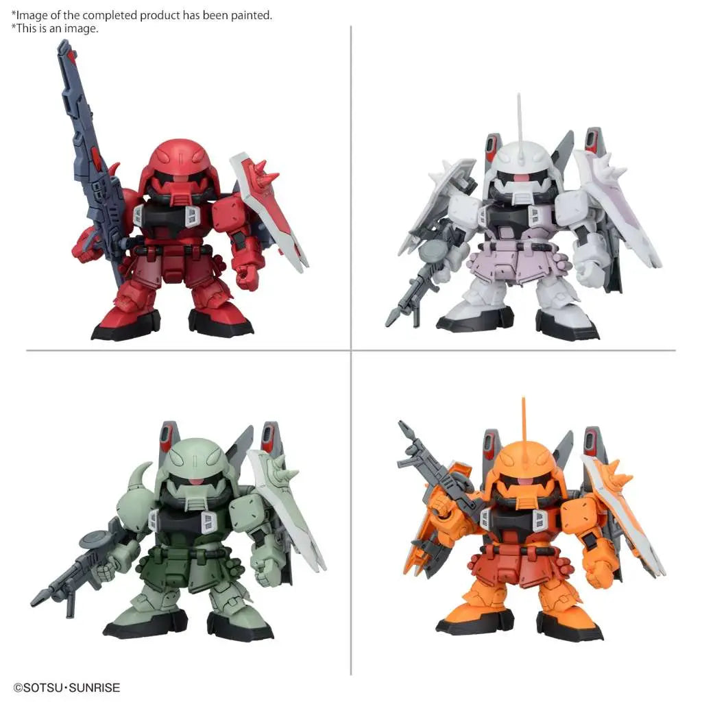 [PREORDINE] BB Senshi ZGMF Zaku Series Set - Model Kit Gunpla Bandai