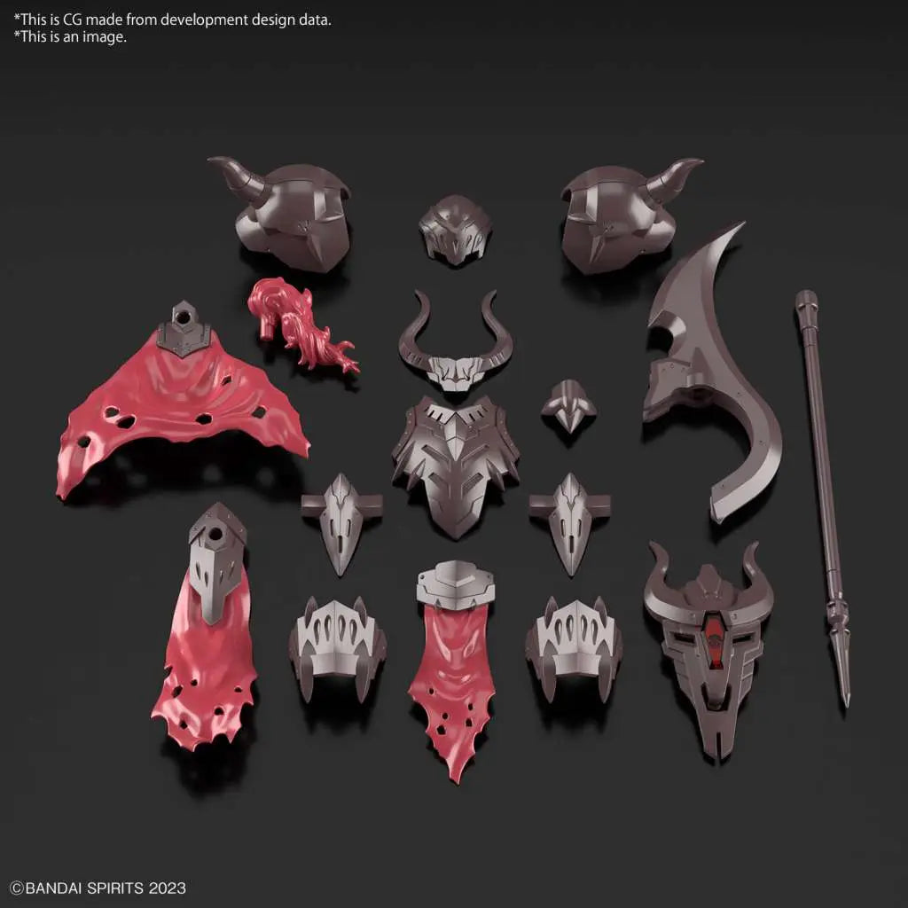 30MF Class Up Armor Liber Warrior - Model Kit Bandai