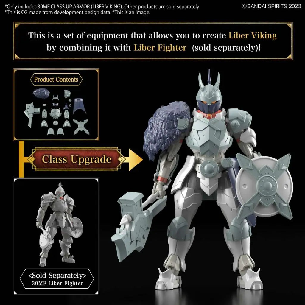 30MF Class Up Armor Liber Viking - Model Kit Bandai