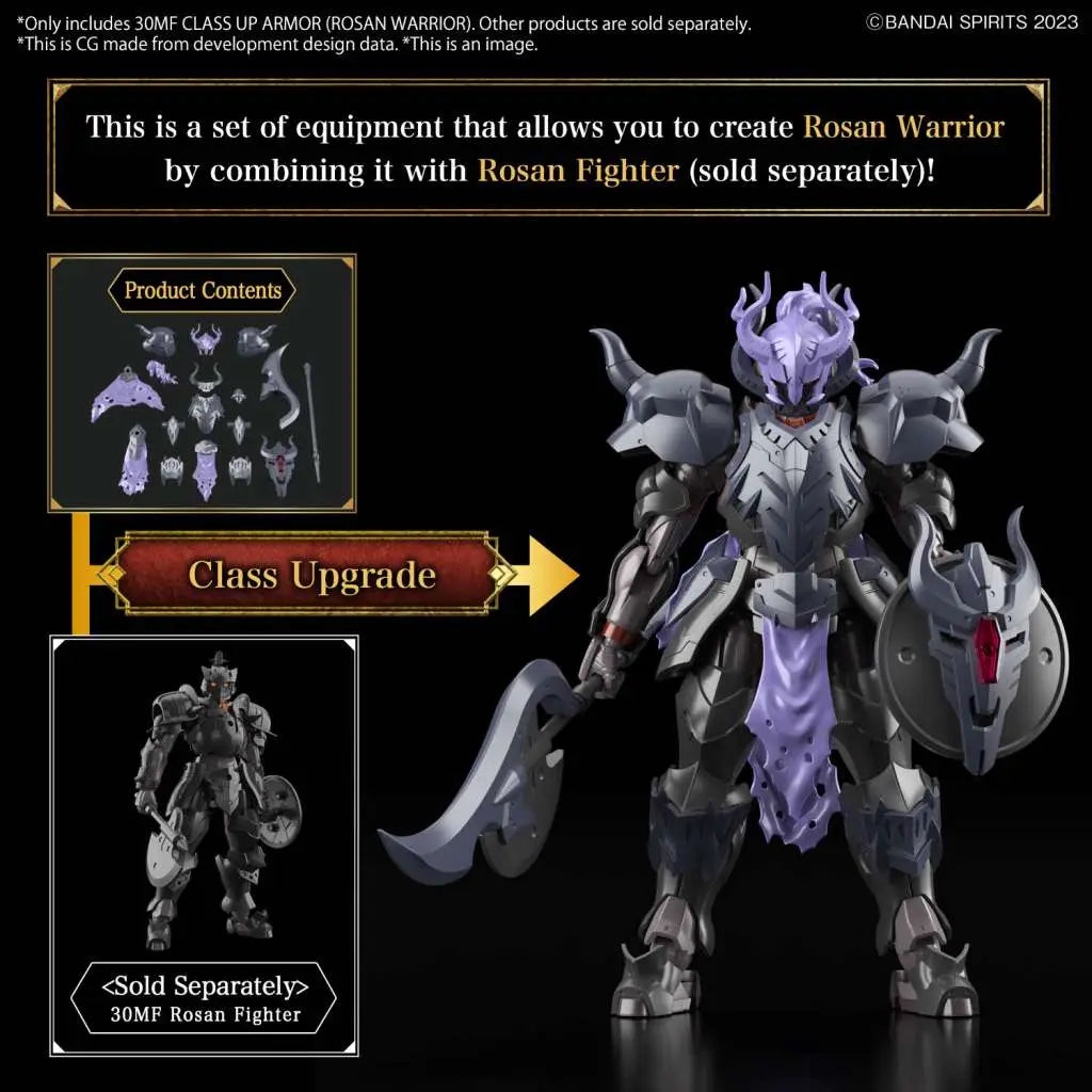 30MF Class Up Armor Rosan Warrior - Model Kit Bandai