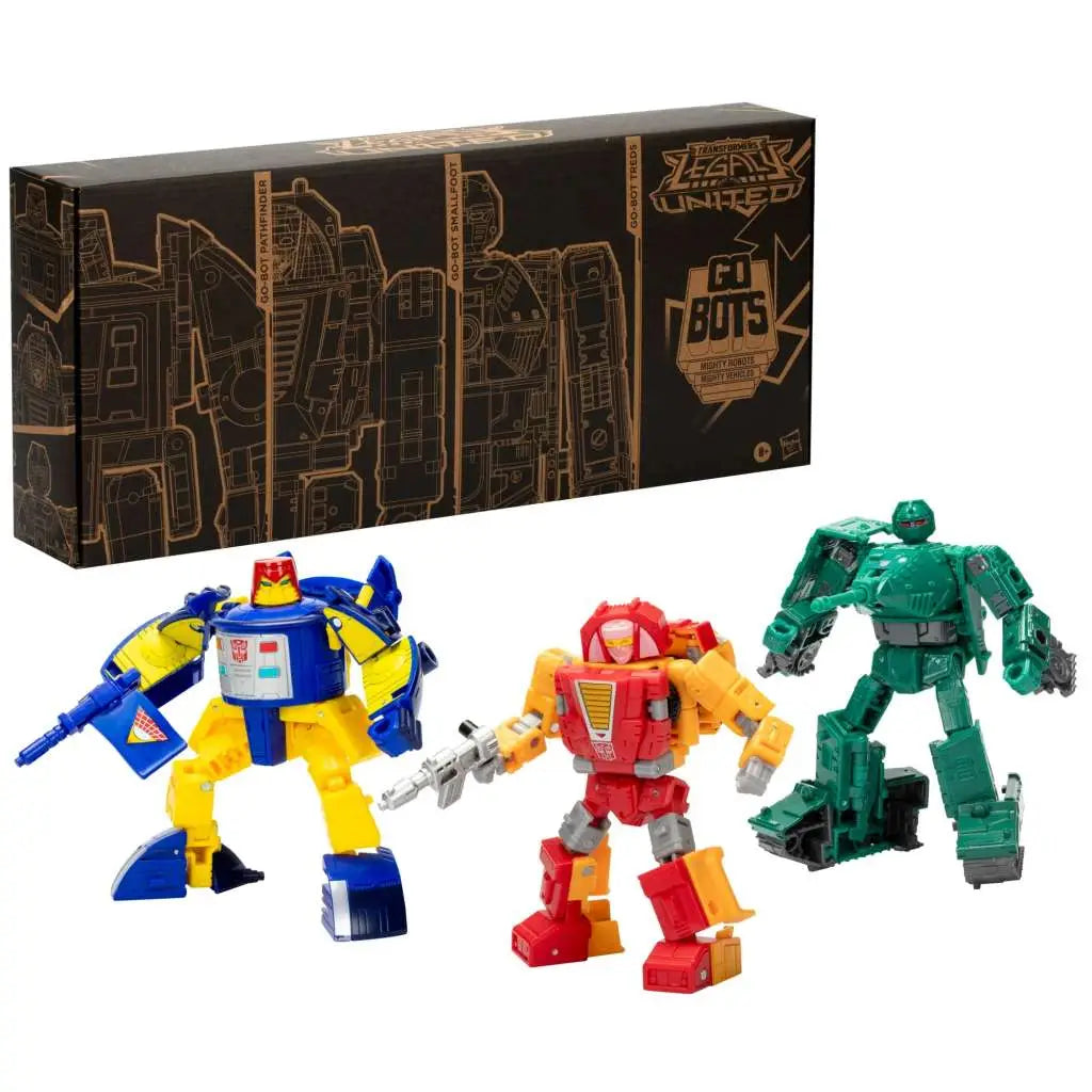 [PREORDINE] Transformers Legacy Go-Bot Guardians 3-Pack Action Figures