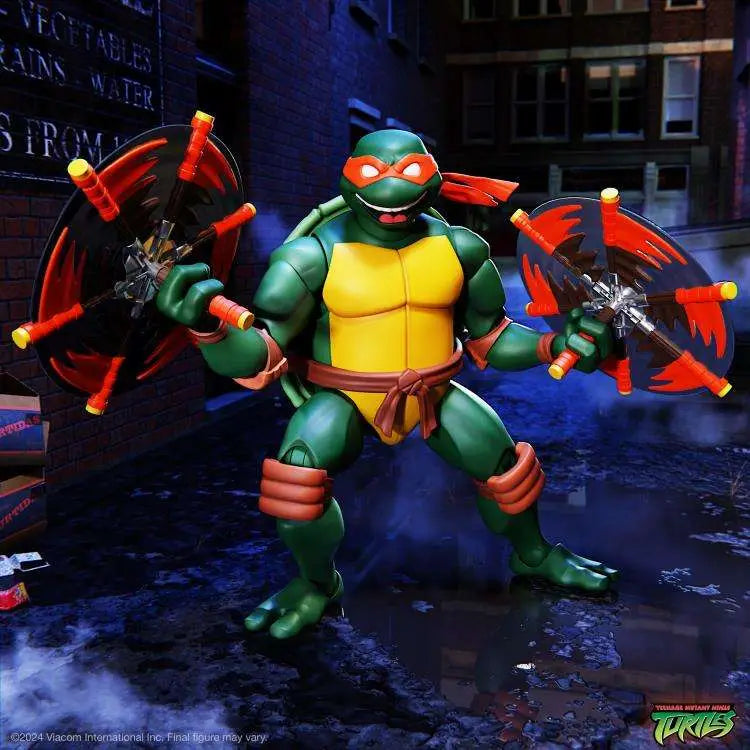 [PREORDINE] TMNT Ultimates! Wave 12 Michelangelo Animated 2003 Action Figure