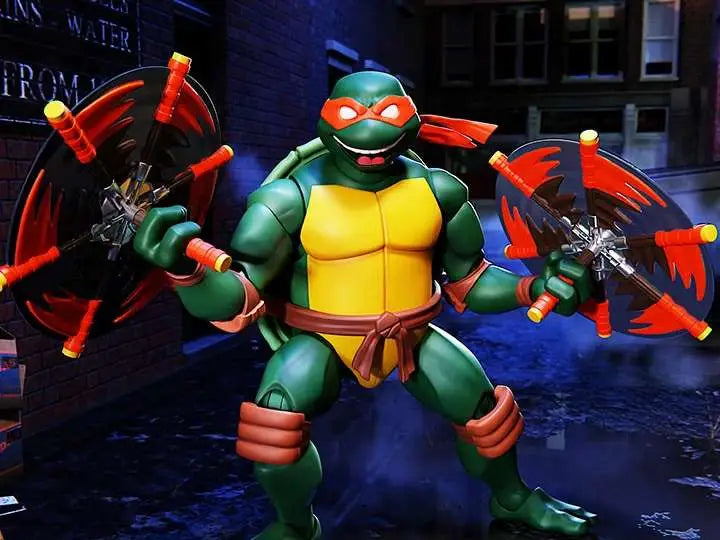 [PREORDINE] TMNT Ultimates! Wave 12 Michelangelo Animated 2003 Action Figure