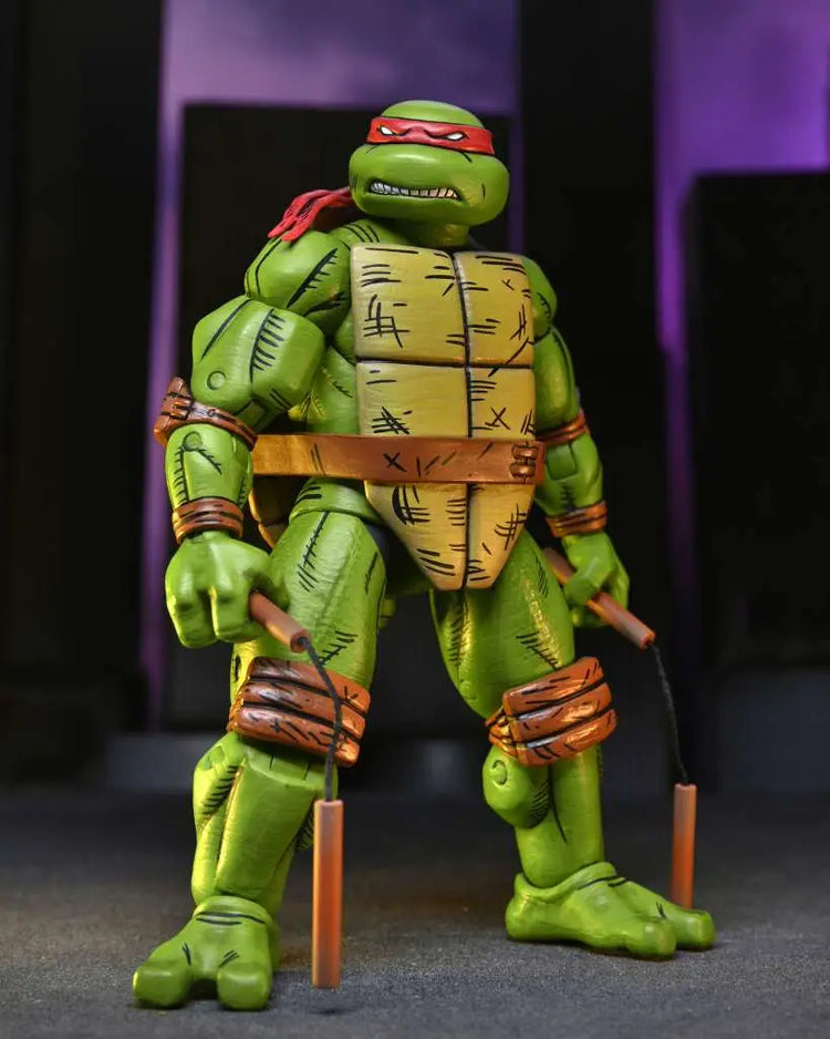 [PREORDINE] Teenage Mutant Ninja Turtles Mirage Comics Michelangelo Action Figure NECA