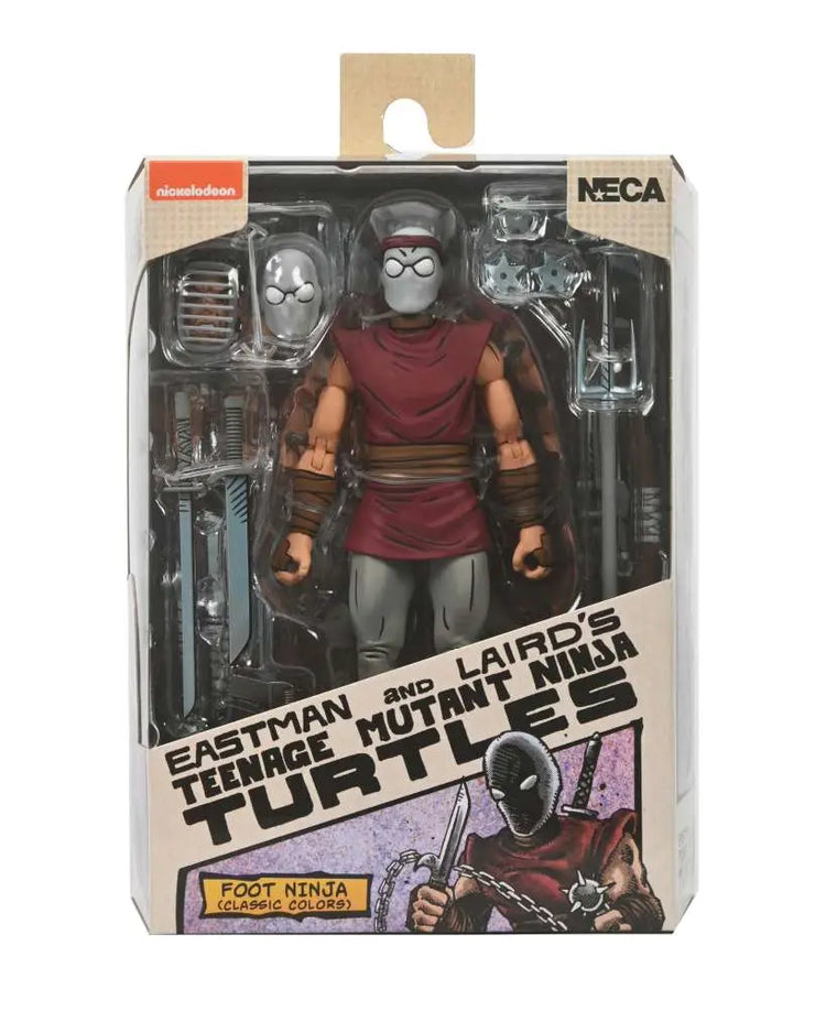[PREORDINE] TMNT Mirage Comics Foot Ninja Classic Colors Action Figure