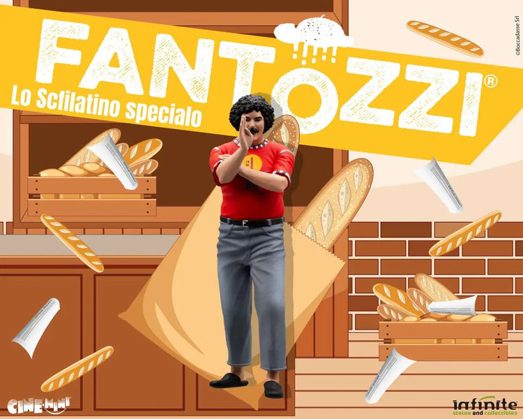 [PREORDINE] Fantozzi Cecco Lo Sfilatino Special PVC Mini Figure 10cm