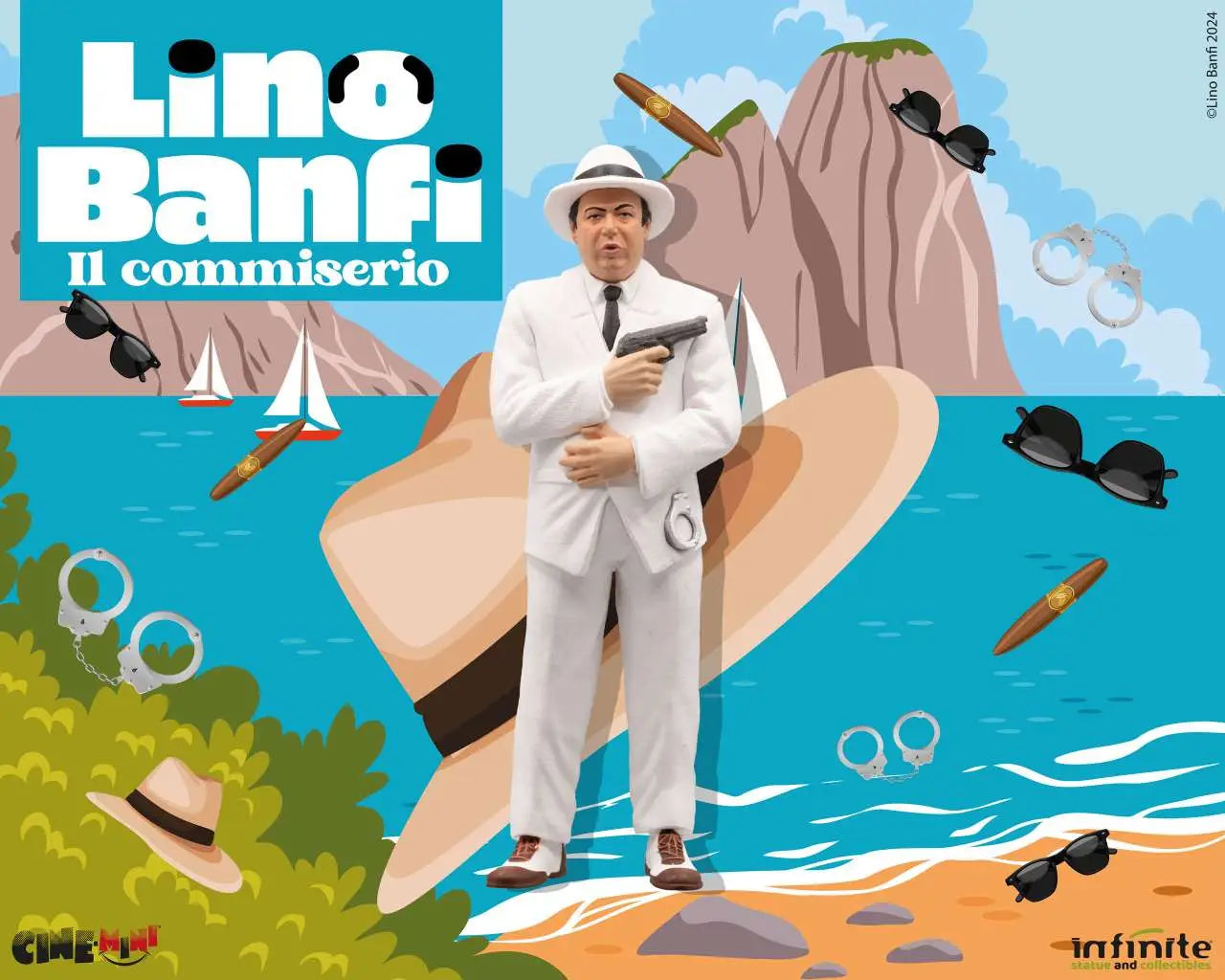 [PREORDINE] Lino Banfi "Il Commissario" - Mini Figura PVC Infinite Statue