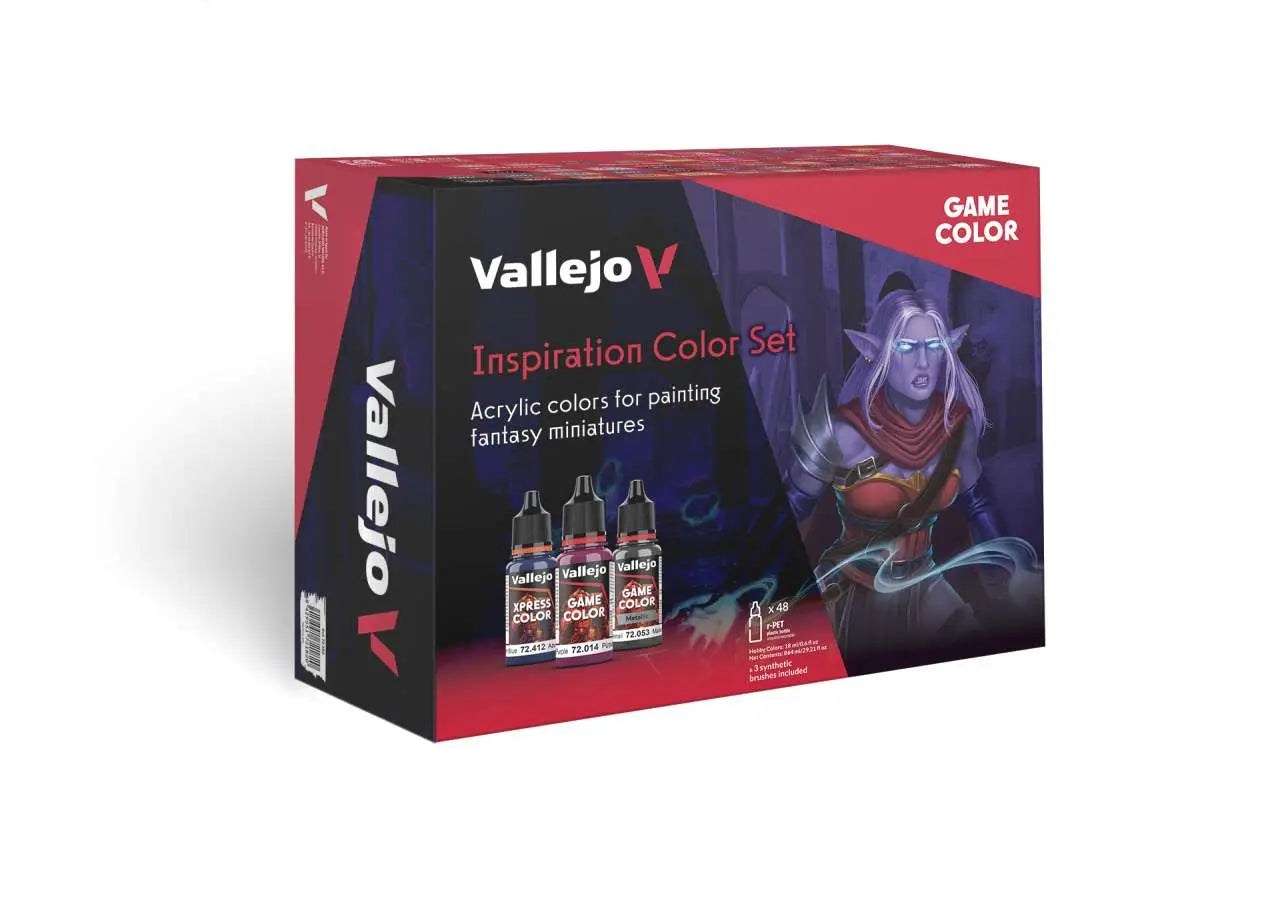 [PREORDINE] Vallejo Game Color Inspiration Set - 48 Colori per Miniature