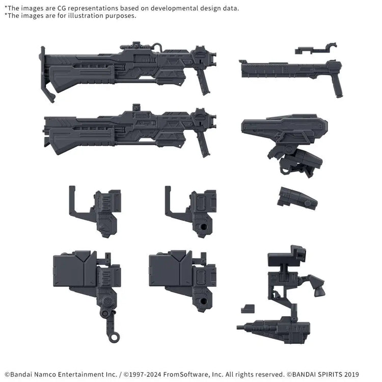 [PREORDINE] 30MM Option Part Set: Arm Core VI Fires of Rubi Weapon Set 03