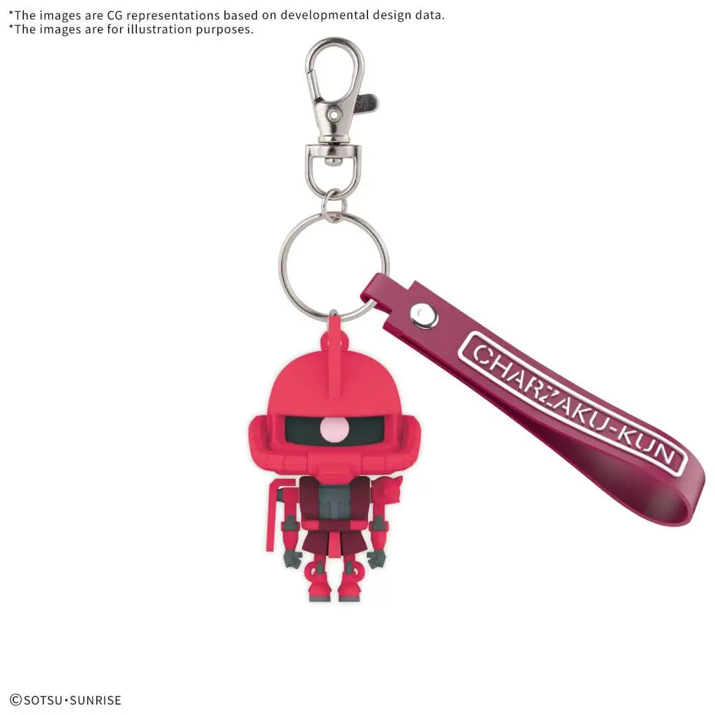 [PREORDINE] Portachiavi 3D Rubber Mascot Charzakukun - Bandai Originale