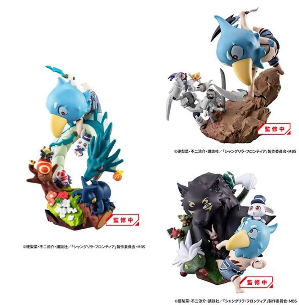 [PREORDINE] PETITRAMA EX Shangri-La Frontier VS Monster - Set Diorama 3 Mini Figure