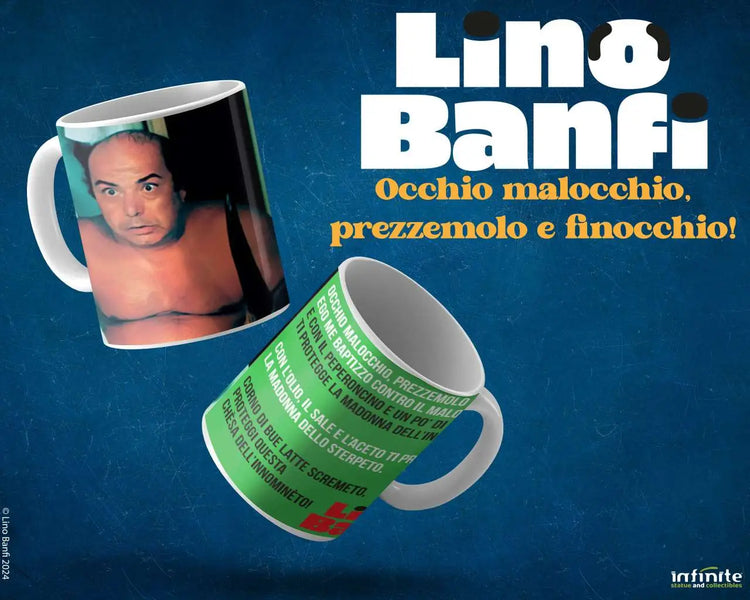 [PREORDINE] Tazza Lino Banfi "Occhio, Malocchio" - Infinite Statue