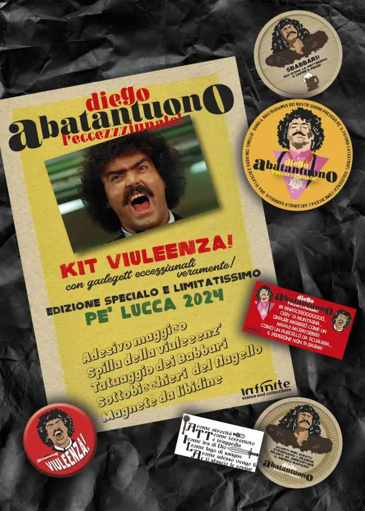 [PREORDINE] Diego Abatantuono Kit Viuleenza - Edizione Limitata Lucca 2024
