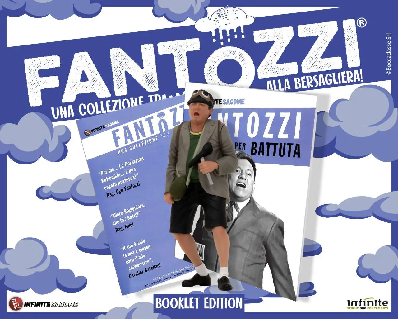 [PREORDINE] Fantozzi Mini Figure Serie 1 - Edizione Bersagliera con Booklet