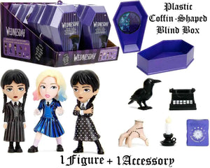 [PREORDINE] Wednesday MetalFigs Deluxe - Espositore 8 Blind Box