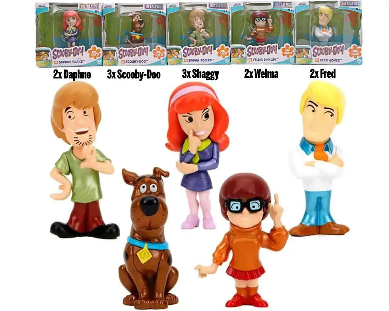 [PREORDINE] Scooby-Doo Metal Figures - Box Display (12 Pezzi)