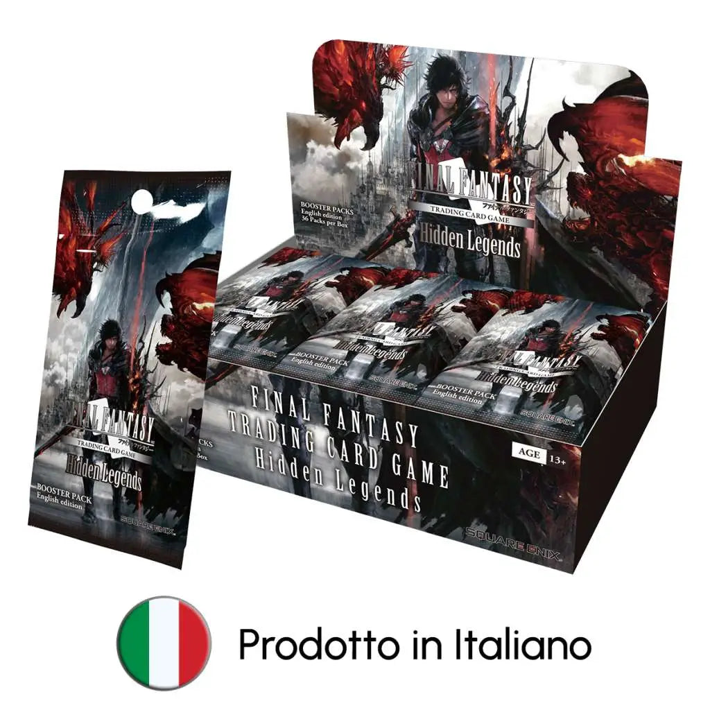 [PREORDINE] FFTCG Hidden Legends Booster Box (36 bustine) - Italiano