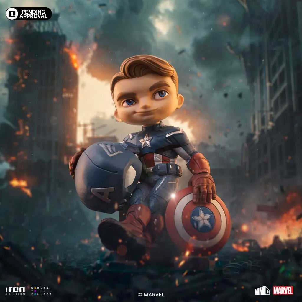[PREORDINE] Iron Studios Captain America Minico - Infinity Saga Statua