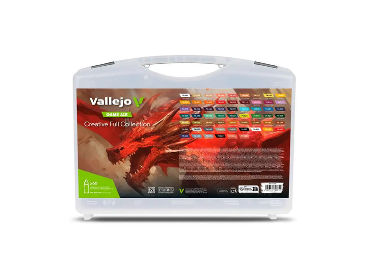 [PREORDINE] Vallejo Game Air Case 72185 - Collezione Completa Colori per Aerografo