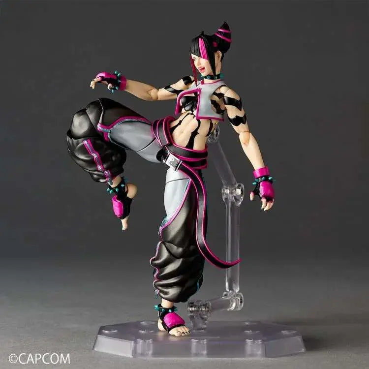 [PREORDINE] Street Fighter 6 Juri Action Figure Revoltech Amazing Yamaguchi